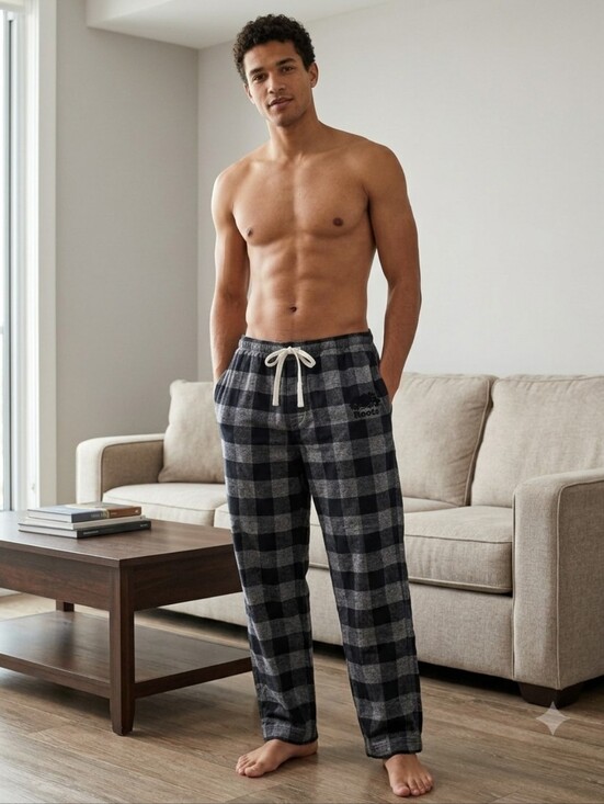 Roots Other - Roots Men's Buffalo Plaid Flannel Pajama Pants